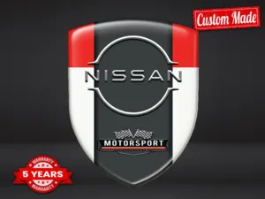 Nissan Badges Résine Style Exclusif Étiquettes Auto Perso